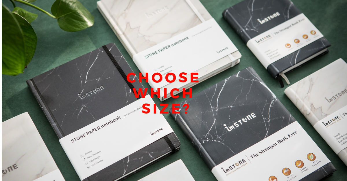 Different book sizes for different applications!
