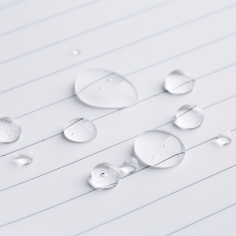 Pages are waterproof.
