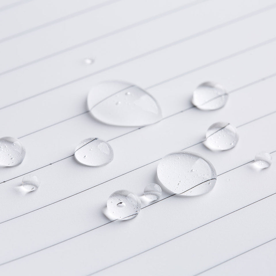 Pages are waterproof.
