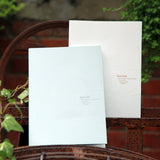 imSTONE White Rock Book (Red Dot Award Stone Paper Notebook)