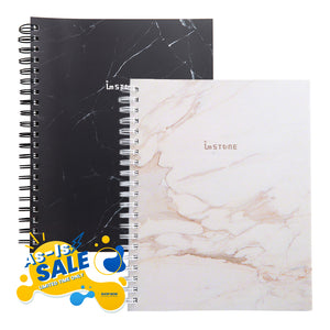 As-Is Sale: 2 × Letter Size Wire-Bound RockBook