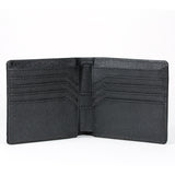 Stone Men's Wallet interior, black.