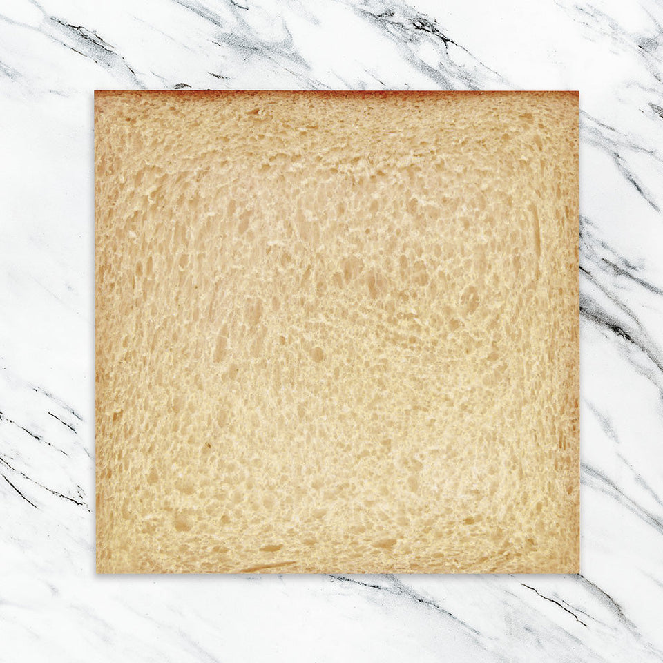 Square Bread Memo Pad (Amazon Returned Product, Sold As Is)