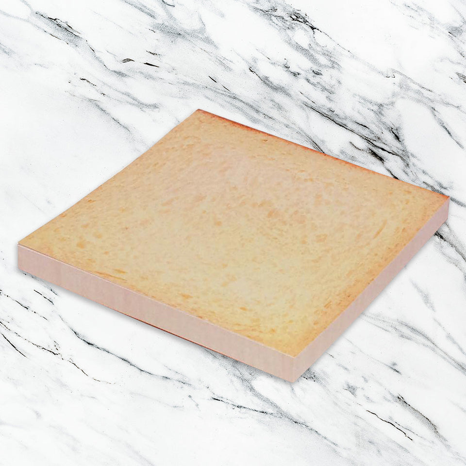 Square Bread Memo Pad (Amazon Returned Product, Sold As Is)