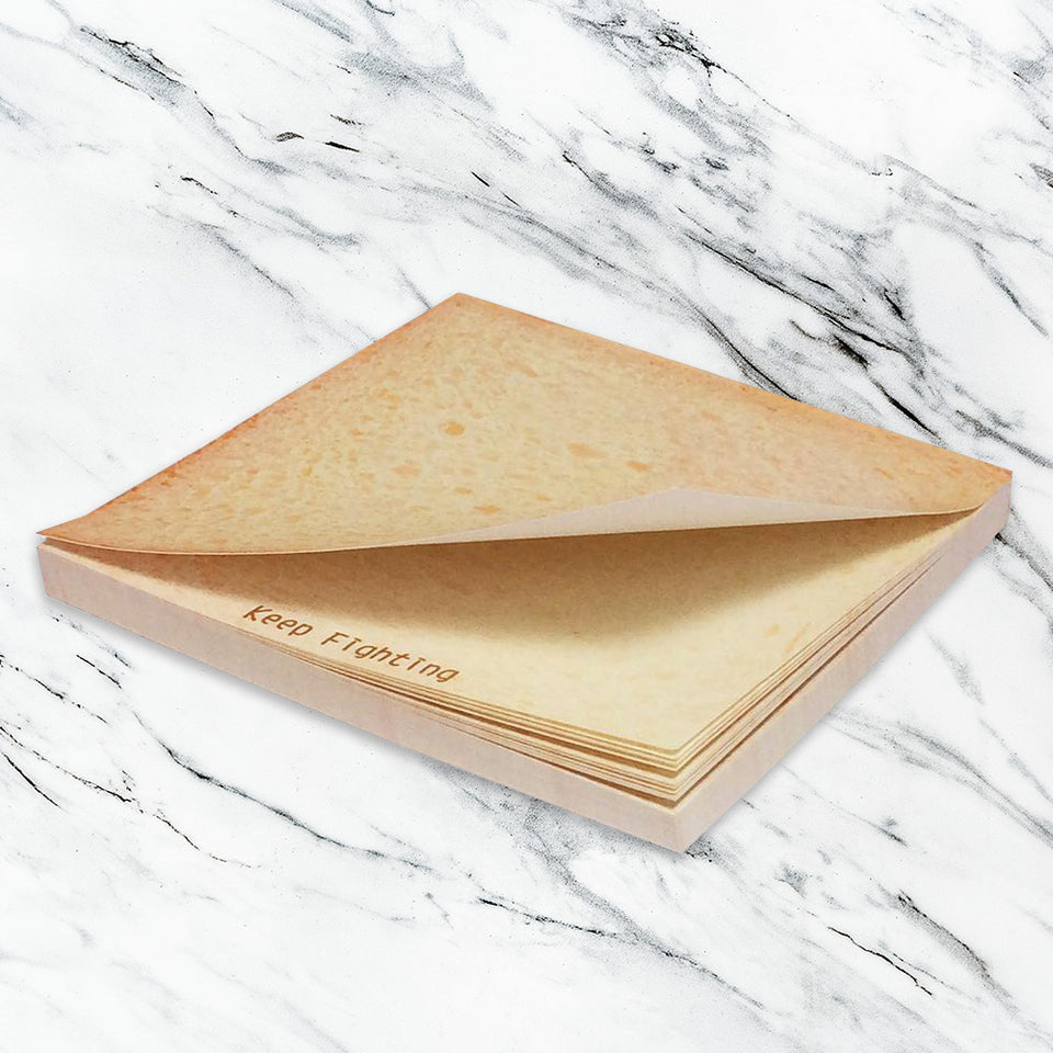 Square Bread Memo Pad