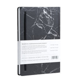 RockBook, A5 Hardcover; black marble rear cover.