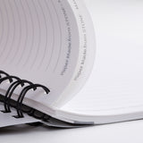 Letter Size Wire-Bound RockBook