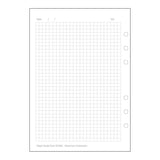Grid planner inserts, left page.