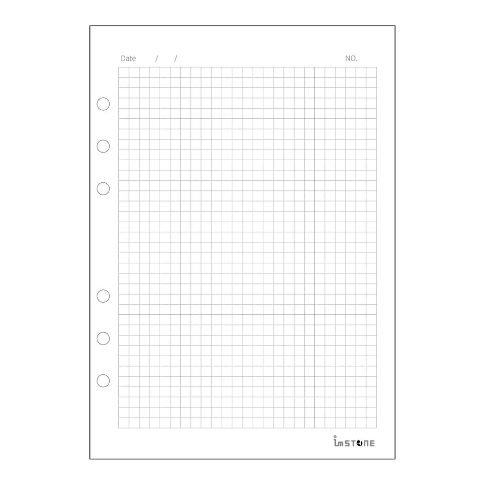 Grid planner inserts, right page.