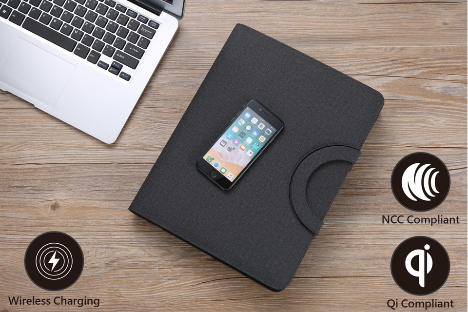 FLASH Deal: High Tech Wireless Charging Padfolio (A4) Value Pack (By Invitation)