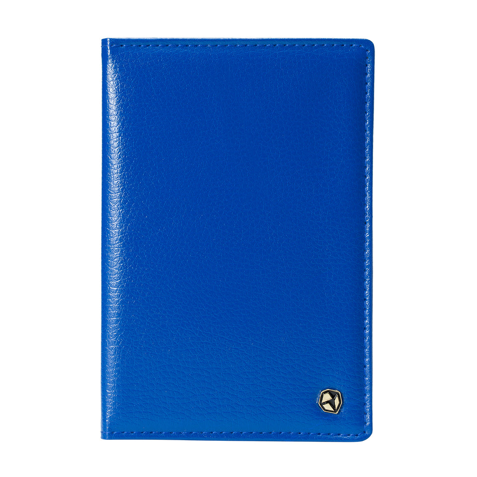Stone Passport Wallet, blue.