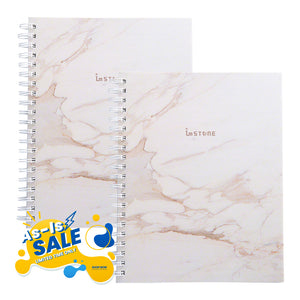 As-Is Sale: 2 × Letter Size Wire-Bound RockBook